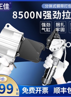 浙正佳 FTL/S32/25/19气动B钢带打包机分体式手提铁皮带不锈钢带