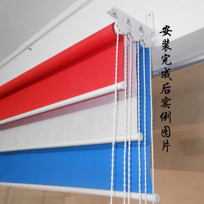 相馆手动证件照背景布 快照护拍照专用照相背景3色套装1.3*1.