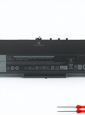 适用 戴尔Dell Latitude E7270 E7470 J60J5 MC34Y 笔记本电池