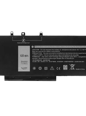 适用于Precision 3520 3530 笔记本电池 GJKNX 4芯 68WH