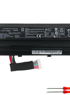 华硕ASUS ROG GFX71J G751 G751J /JT/JM/JY A42N1403 笔记本电池