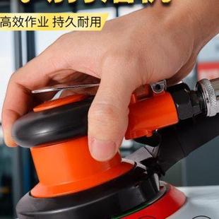 汽车打蜡机气磨工具干磨机吸尘磨光机 5寸气动打磨机砂纸机抛光机