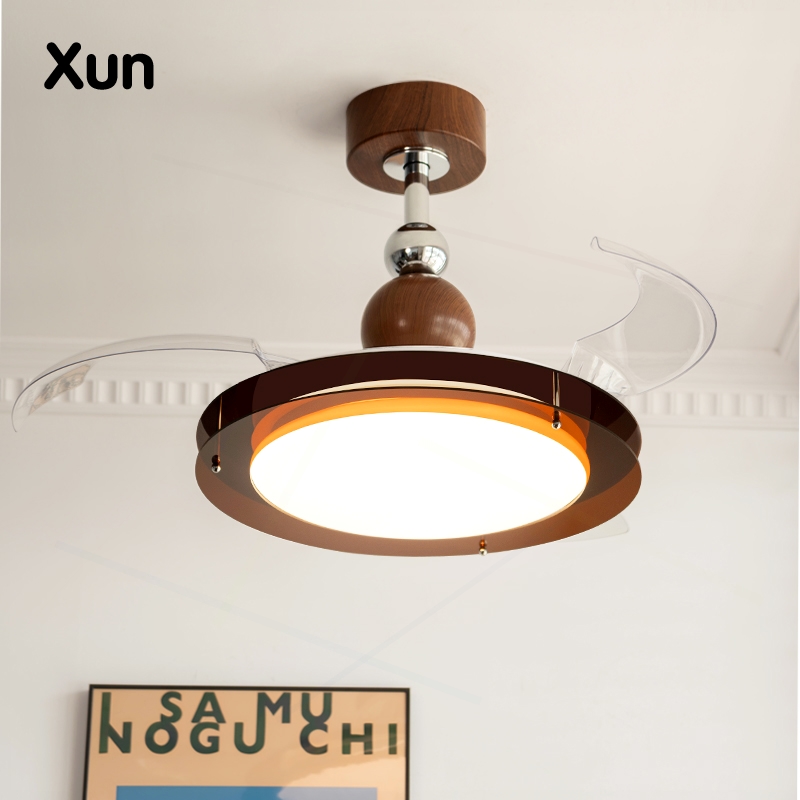 法式中古风扇灯餐厅吊扇灯复古南