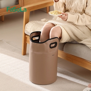 FaSoLa成人泡脚桶家用折叠加厚足携泡脚袋浴桶过小腿保温洗脚桶便