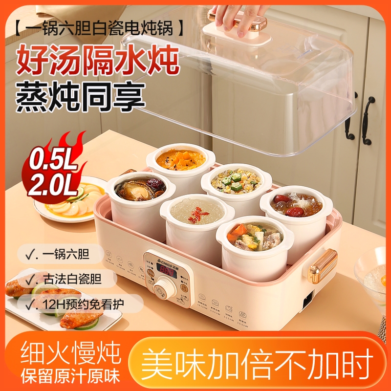 全自动隔水炖炖锅家用多功能煲汤