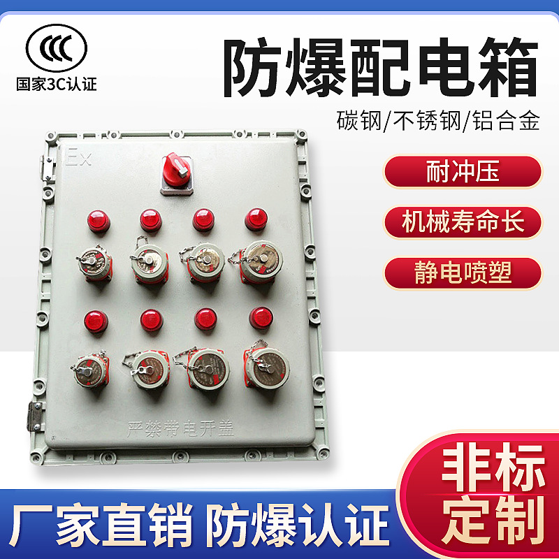 不锈钢防爆配电箱 户外配电箱仪表仪器防爆箱厂家 支持定 制