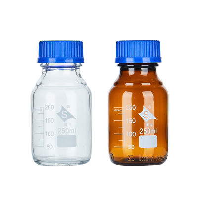 Labshark实验室蓝橙盖试剂瓶蜀牛