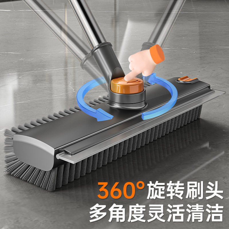 刮水扫水两用硬毛无死角