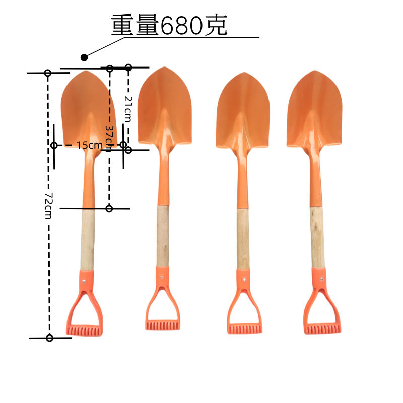工具铲铁锹小铲子园林园