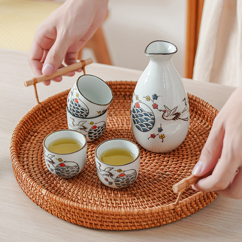烈酒分酒器陶瓷清盅酒杯