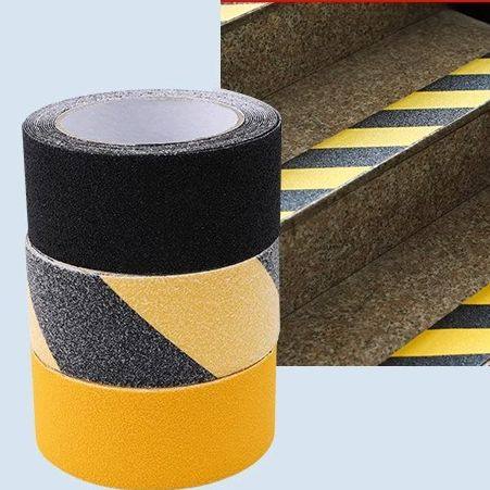 自贴磨砂胶带黑色台阶踏步防水耐磨砂纸楼梯防滑条贴防滑胶带自粘