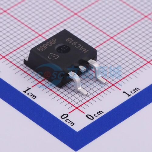 场效应管(MOSFET) SPB80P06PG TO-263-3 1个P沟道 60V
