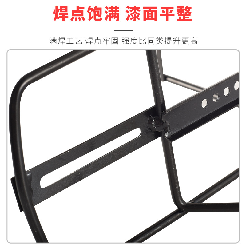 山地车全实心前货架 自行车前叉车筐载物车篮骑行支架V刹碟刹货架
