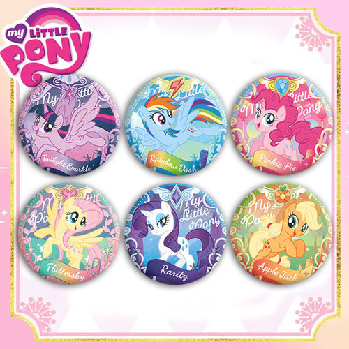 小马宝莉碧琪柔柔卡通吧唧