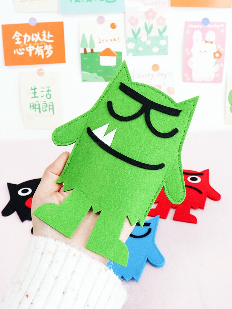 我的情绪小怪兽毛毡绘本创意教学教具儿童英语课堂互动早教幼儿园怎么看?