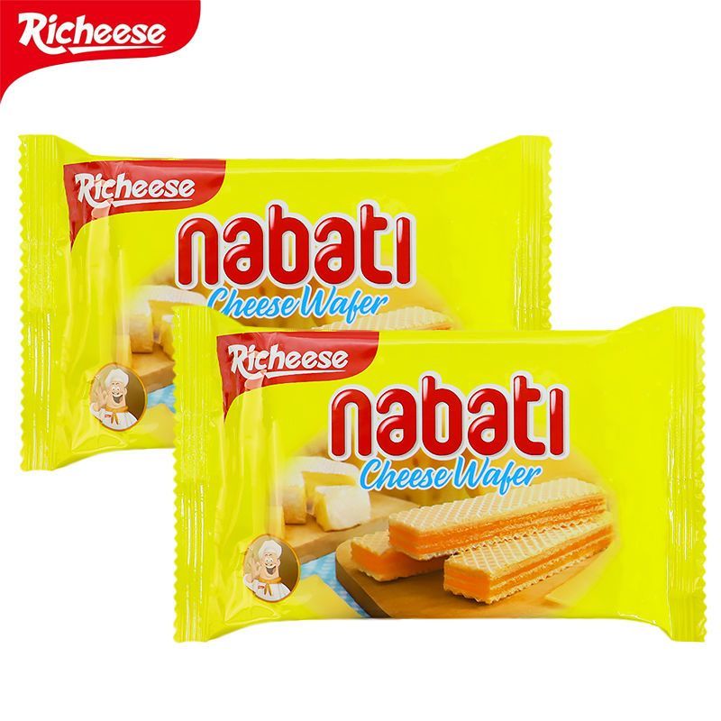 nabati纳宝帝奶酪味威化饼干夹心饼干休闲宿舍零食整箱