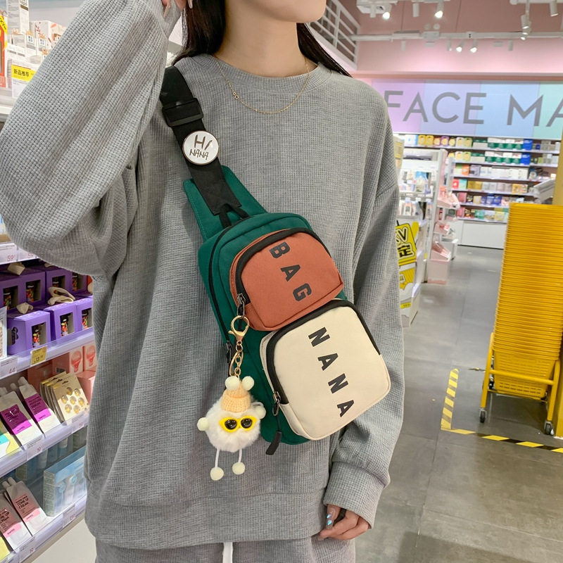 仙女潮包馆运动包胸包