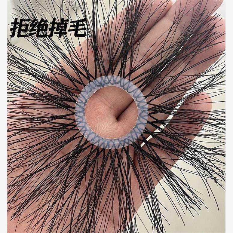 羊眼睛圈套马毛男士马尾矽胶环套圈弹力不断新款正羊眼马毛圈