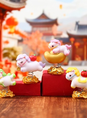 创意马年礼物好运加马桌面装饰品办公室家居摆件工艺品一件代发