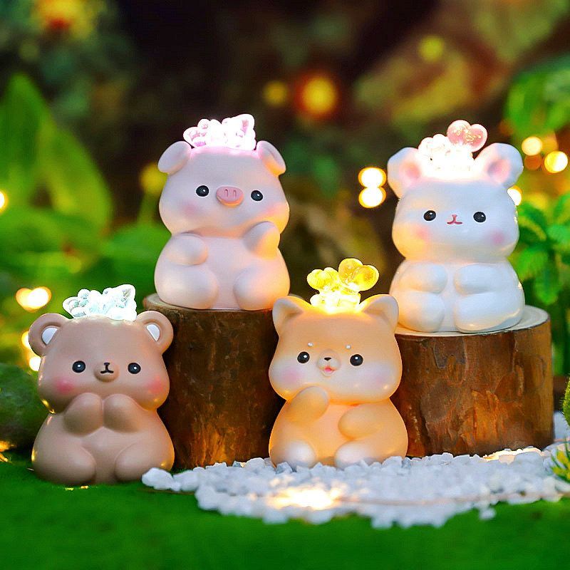 小公仔手办工艺品萌宠树脂摆件