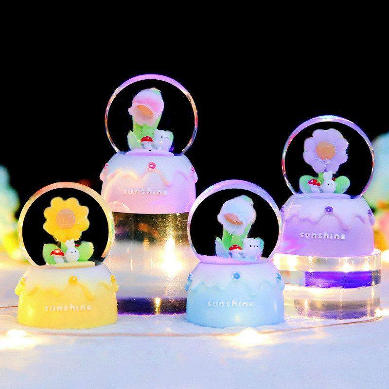 心小装饰迷你桌面向阳花创意ins