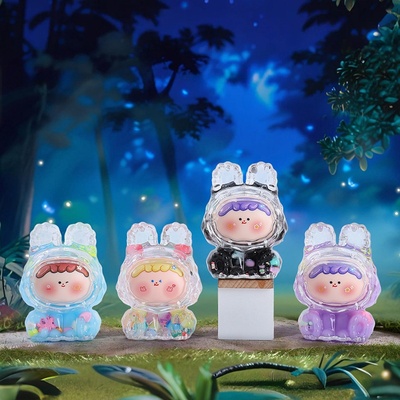 卡通可爱天使变脸流沙系列小号盲盒节日礼物桌面摆件创意手办直销