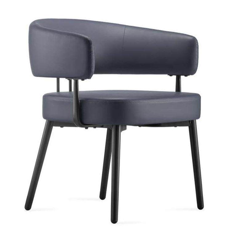 意式轻奢极简餐椅2024新款