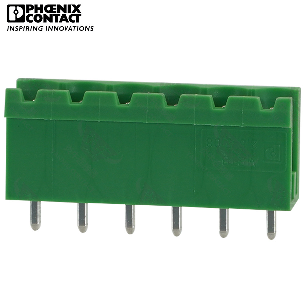 原装进口PHOENIX菲尼克斯PCB接线端子MSTBV2.5/ 6-G-5.08 1758050