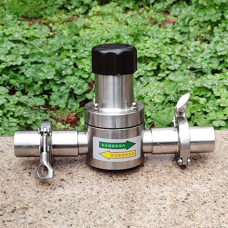 内丝/法兰/卡套不锈钢304背压阀