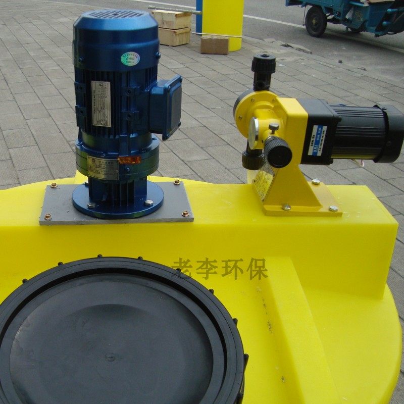 一体化加药装置 投药搅拌桶 搅拌机加药设备 pac/pam液体搅拌水箱