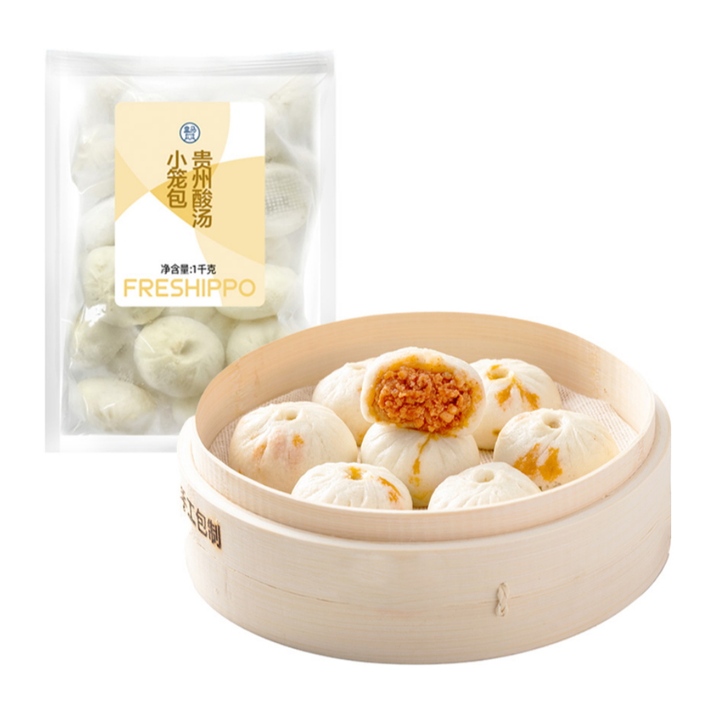 盒马 贵州酸汤小笼包 1kg