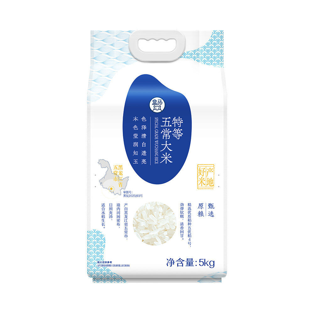 盒马五常大米5kg门店同款