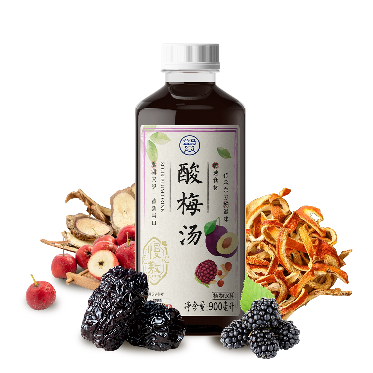 盒马 匠心慢熬酸梅汤 900ml