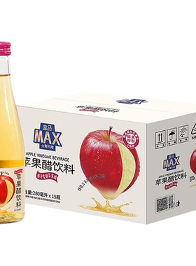 盒马MAX 苹果醋饮料 280ml*15瓶
