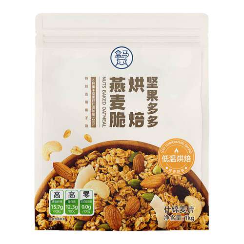 盒马 坚果多多烘焙燕麦脆 1kg