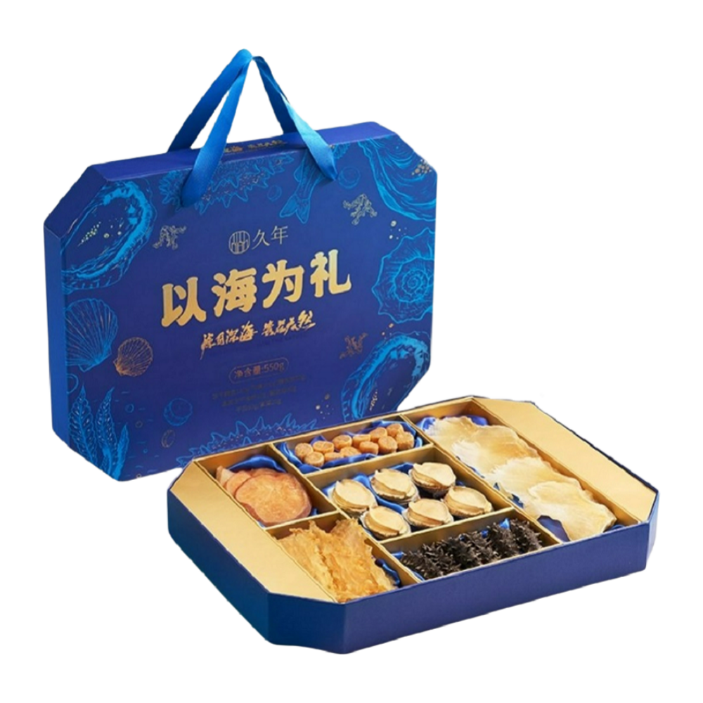 久年 【以海为礼】海产六拼礼盒 550g
