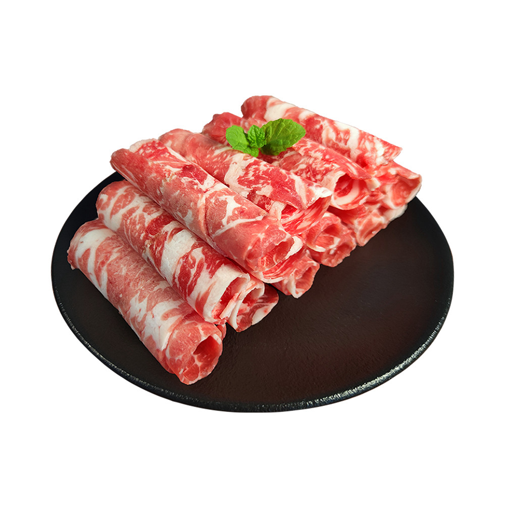 祁连牧歌 有机肥牛卷 300g火锅牛肉卷食材