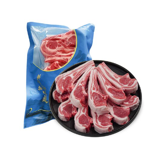 盐池滩羊法式战斧羊排 1kg