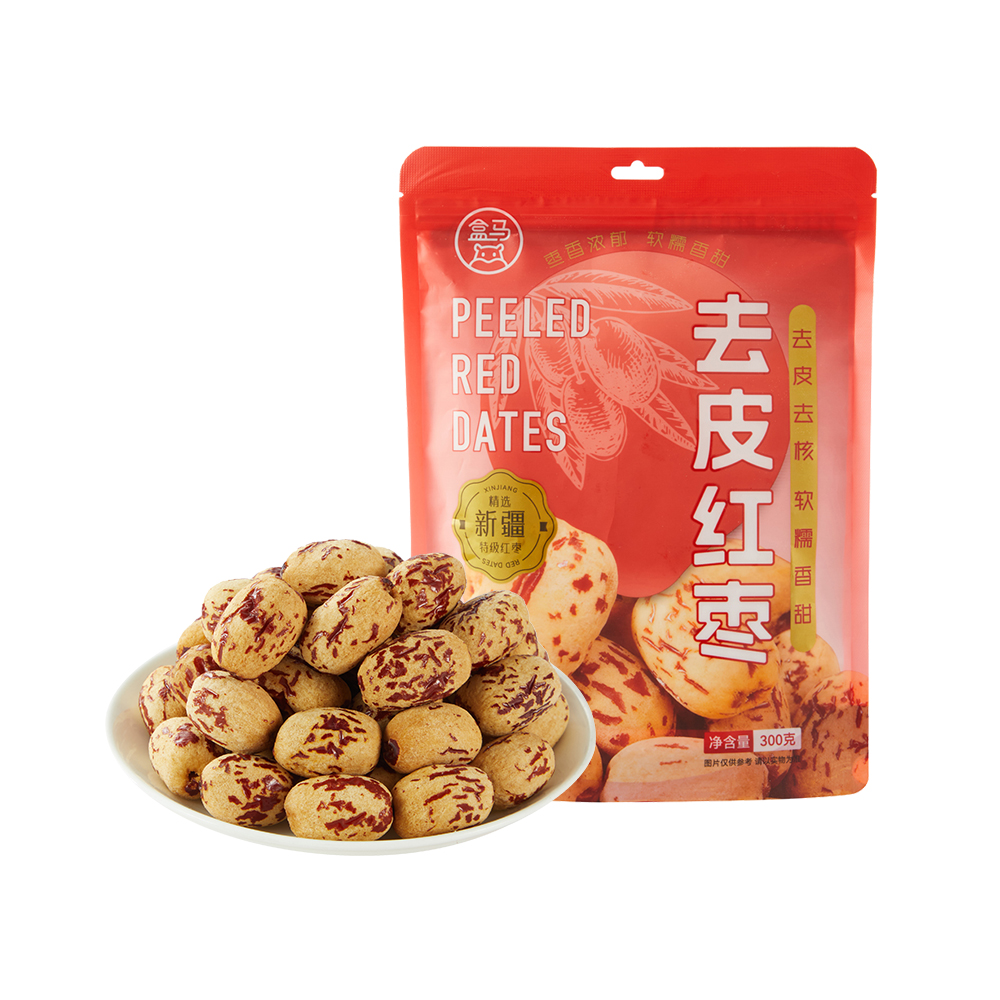 盒马 去皮红枣 300g
