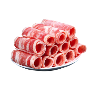 进口原切肥牛卷 1.1kg火锅新鲜食材