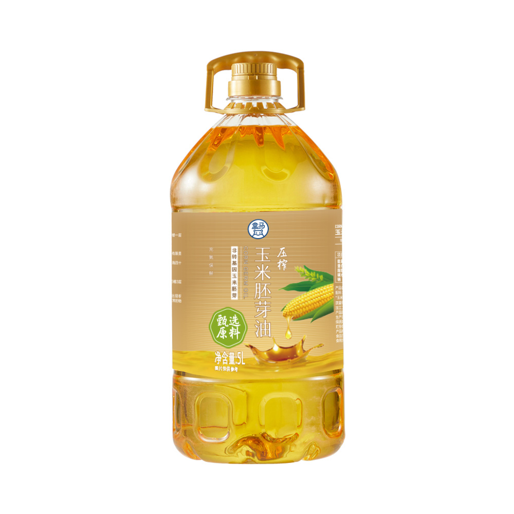 盒马玉米胚芽油5L物理压榨