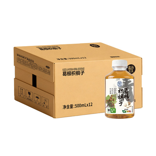 盒马 葛根枳椇子 500ml*12瓶