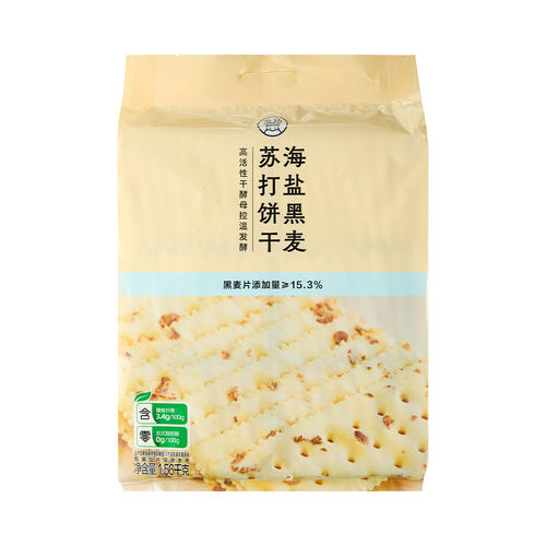 盒马海盐黑麦苏打饼干