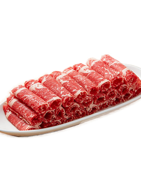澳洲和牛M6-7牛肉卷 600g火锅食材