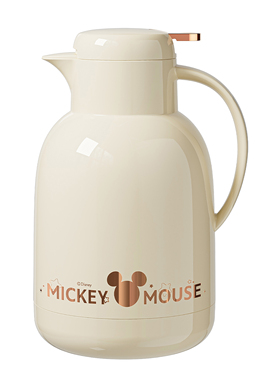 迪士尼（Disney） SWD2405025 米奇系列轻奢保温壶奶油白金1700ml