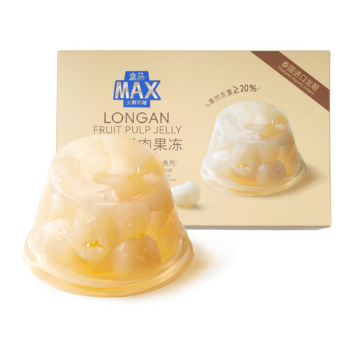 盒马MAX 龙眼果肉果冻 1.14kg