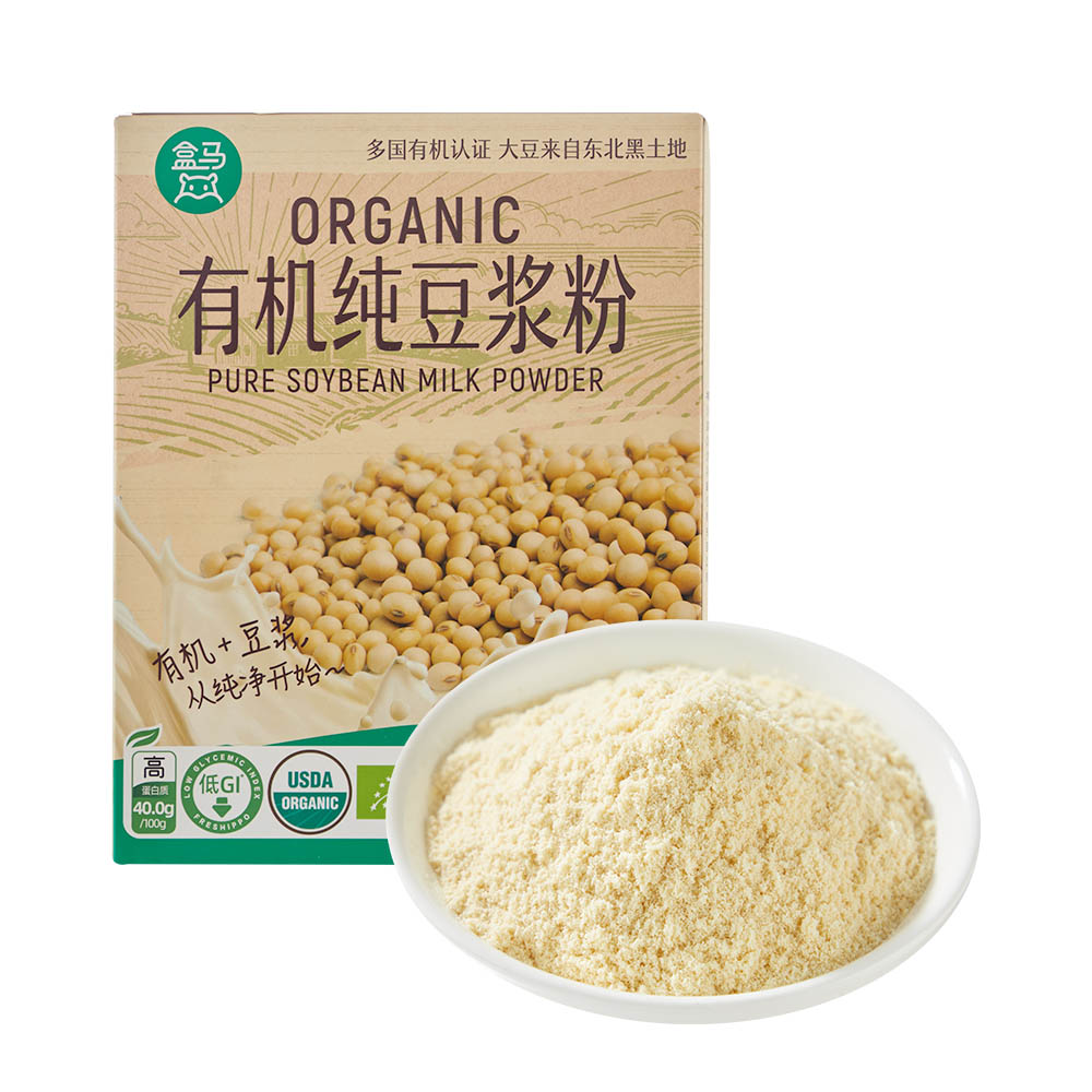 盒马 低GI有机纯豆浆粉300g(20g*15支)