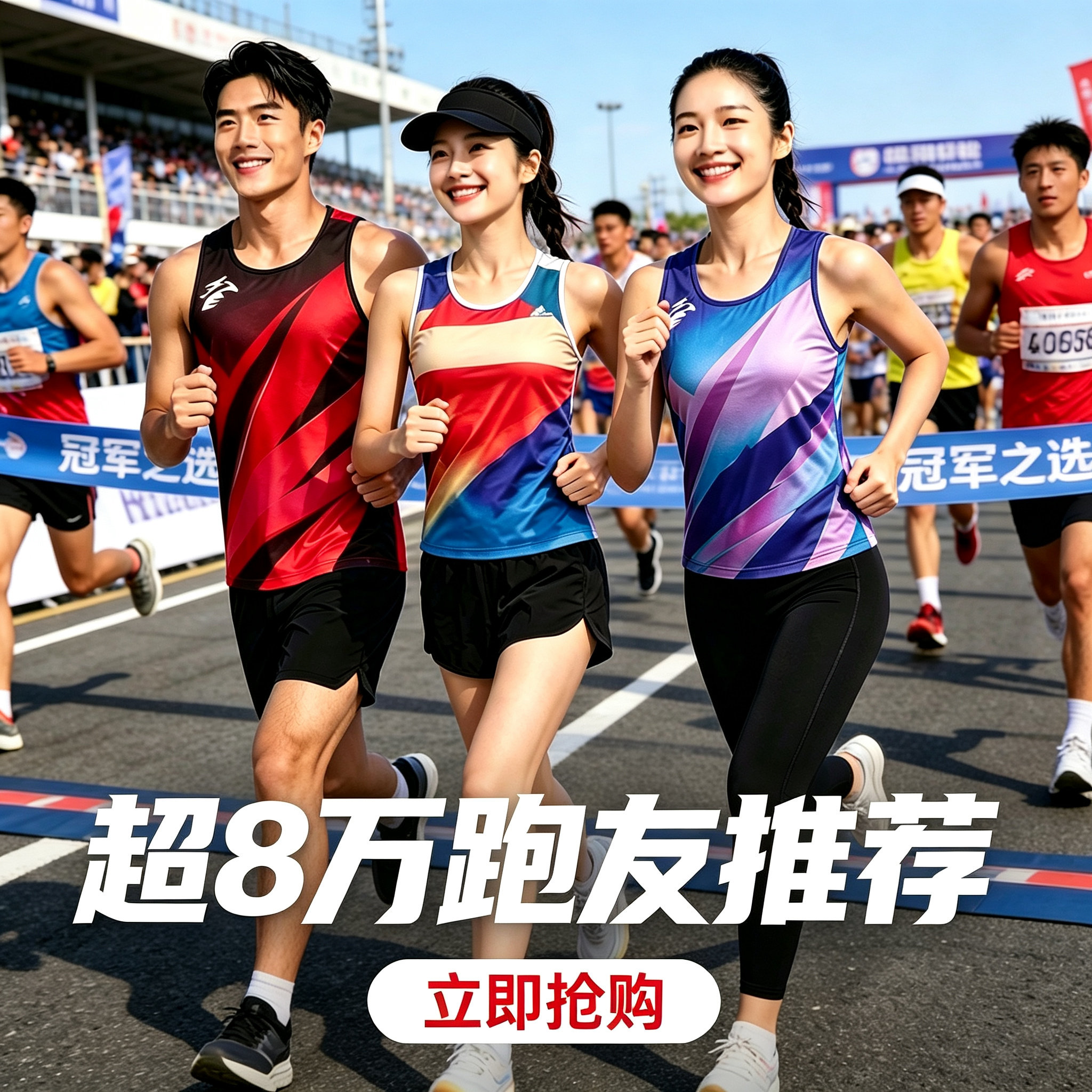 爱比德跑步马拉松背心专业男女新款夏季速干轻薄透气田径运动上衣