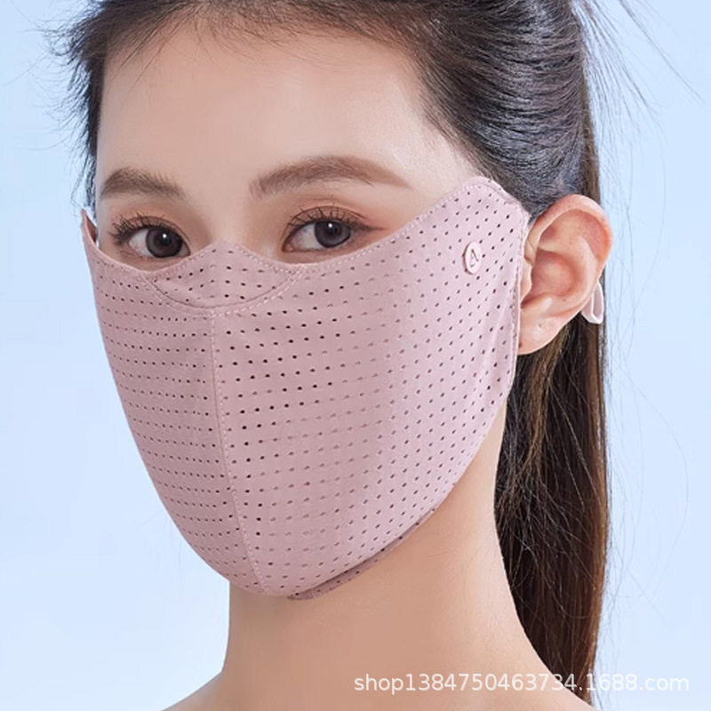 夏季口罩女薄款加大防紫