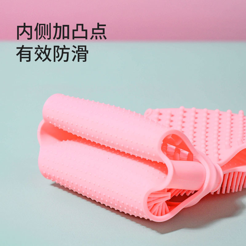 双面硅胶洗澡刷沐浴刷厂